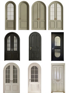 Porte Interne di Lusso con Design Integrato, Legno Massello, Dettagli Metallici, Superfici Senza Giunture, Cerniere Nascoste - Product Image 4