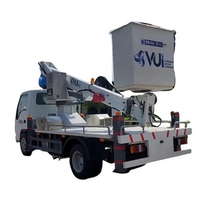 Nueva <span class=keywords><strong>Plataforma</strong></span> <span class=keywords><strong>Elevadora</strong></span> Aérea Diésel de 15m, <span class=keywords><strong>Plataforma</strong></span> de Trabajo Aérea Aislada, Telescópica, Hidráulica, Montada en Camión Isuzu - Product Image 1