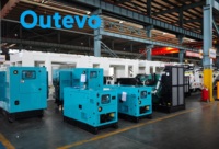 Groupe électrogène diesel super silencieux 240V/480V, refroidissement par air/eau en option, démarrage automatique, démarrage électrique 24V DC, extérieur