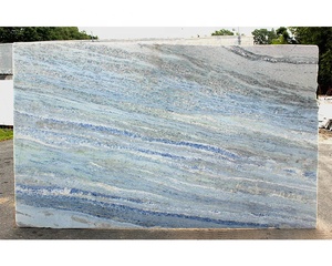 Pierre naturelle Marbre du Brésil Dalle <span class=keywords><strong>de</strong></span> marbre cristal extra bleu pour îlot <span class=keywords><strong>de</strong></span> cuisine Bar <span class=keywords><strong>seuil</strong></span> <span class=keywords><strong>de</strong></span> fenêtre Calcite Carreau <span class=keywords><strong>de</strong></span> marbre bleu ciel - Product Image 4