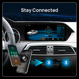 Autoradio Android 13 da 8,8 Pollici per <span class=keywords><strong>Mercedes</strong></span> <span class=keywords><strong>Benz</strong></span> Classe <span class=keywords><strong>C</strong></span> <span class=keywords><strong>W204</strong></span> NTG4.5 2011-2014, Aggiornamento Radio Qualcomm 668S, Lettore Multimediale per Auto - Product Image 4