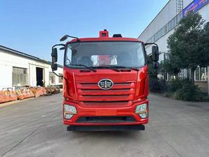 FAW truk kargo 4x2, dengan derek 6Ton 7ton 8ton truk bom teleskopik hidrolik terpasang derek seluler untuk dijual - Product Image 2