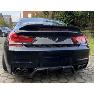 Carbon Fiber PSM Style Rear Trunk Wing <b>Boot</b> Lip Spoiler Ducktail for BMW 6 SERIES F06 F12 Body Kits - Product Image 1
