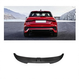 Spoiler Posteriore in Fibra di Carbonio per <span class=keywords><strong>Audi</strong></span> <span class=keywords><strong>A3</strong></span> Sline S3 RS3 <span class=keywords><strong>Hatchback</strong></span> 2021-2022, Accessori Auto Performance - Product Image 3