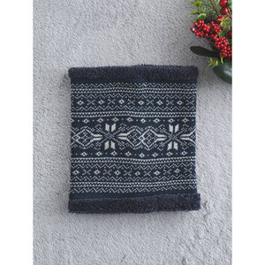 Calentador de cuello peludo estampado para accesorios deportivos de invierno - Product Image 1