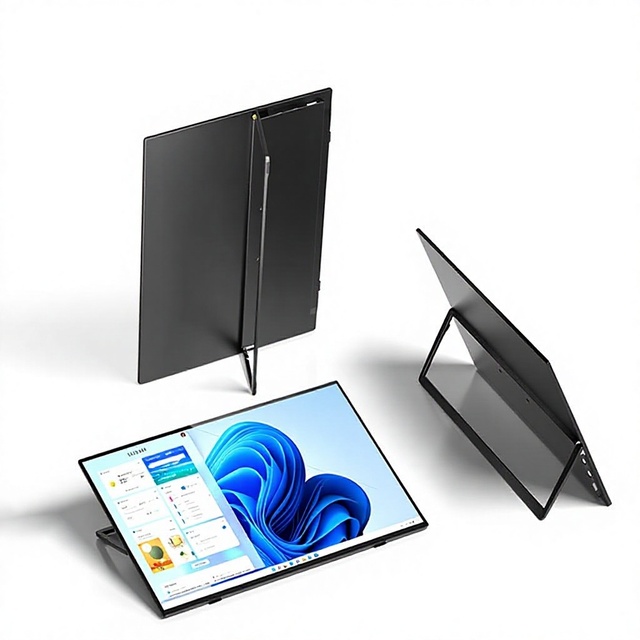 2026 New IPS Portable Monitor 15.6 Inch Stand 240Hz 1920x1080 /Type-C Computer Extension Switch Screen 6ms Response Time