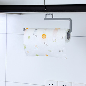 Porte-serviettes en papier mural blanc de forme rectangulaire pour la cuisine - Product Image 3