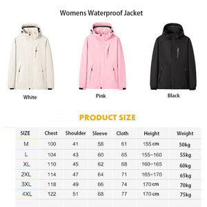 Áo Khoác Màu Đen Nhà Máy OEM Áo Khoác Chống Gió Ngoài Trời Vỏ Mềm Chống Nước Cho Nam Và Nữ - Product Image 6