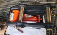 Attache rapide mécanique pour excavatrice, coupleur rapide manuel pour mini-excavatrice Hitachi Kubota Liugong Sunward