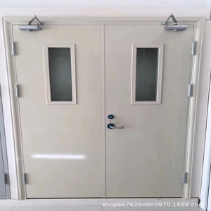 <span class=keywords><strong>Porte</strong></span> en acier ignifugée, <span class=keywords><strong>porte</strong></span> de sortie d'urgence résistante au feu sur mesure pour bâtiments commerciaux et résidentiels - Product Image 3