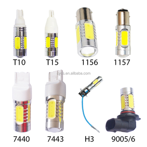 Đỏ trắng vàng lần lượt tín hiệu xe ánh sáng phụ kiện công suất cao 1157 BAY15D COB 7.5W Led Đuôi phanh dừng & đảo ngược đèn - Product Image 6