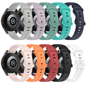 Bracelet de montre intelligente en silicone sport 20 mm, bracelet en caoutchouc pour <span class=keywords><strong>Samsung</strong></span> Huawei <span class=keywords><strong>Watch</strong></span> 4 3, hommes et femmes - Product Image 1