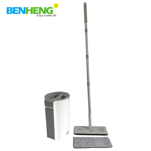 <span class=keywords><strong>Fregona</strong></span> plana ajustable giratoria de 360 grados BENHENG con <span class=keywords><strong>cubo</strong></span> - Product Image 4