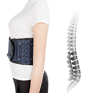 Decompression Belt Waist Brace Spinal Lower Back Pain Relief Lumbar Air Traction