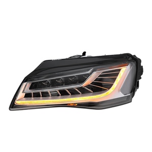 For 12V A8 11-13 Headlight Assembly Modification Old to New Model <b>LED</b> Daytime Running <b>Light</b> Flowing Turn Signal Lens 12v <b>LED</b> Hea - Product Image 4