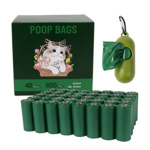 Sacs à déjections canines biodégradables en gros, écologiques, épais, résistants aux fuites, portables pour l'extérieur - Product Image 6