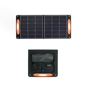 แผงโซลาร์เซลล์พับได้แบบพกพา 100W สำหรับสถานีพลังงานแคมป์ปิ้ง แหล่งจ่ายพลังงานในครัวเรือน สำหรับระเบียงหน้าต่าง GSSP-100 - Product Image 6