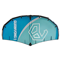 Voile en aluminium haute performance de 6 m² avec poignée dure en fibre de carbone, aile de planche à voile durable pour les coureurs Wingfoil et les sports nautiques