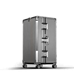 Valigia Trolley Personalizzata di Grande Capacità, Nuova, 20-30 Pollici, con Ruote Girevoli, Serratura <span class=keywords><strong>TSA</strong></span> e Impermeabile in PC - Product Image 1