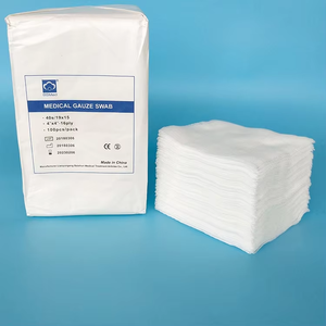 Quadrati di garza chirurgica Sterile monouso per odontoiatria Post-estrazione CE certificata classe I uso medico 2x2 pollici ospedale alla rinfusa - Product Image 5