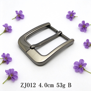หัวเข็มขัดโลหะผสมสังกะสีโค้งร่องขนาด 40 มม. แบบหนามเตยแนวตั้ง หัวเข็มขัดโลหะแบบเดี่ยว ทนทาน เหมาะสำหรับกระเป๋าเดินทาง - Product Image 6