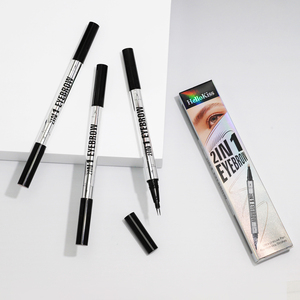 Matita Liquida per Sopracciglia a Doppia Punta Impermeabile con Pennello e Punta a Forcella a 2 Denti, a Lunga Durata e Asciugatura Rapida, Disponibile in 5 Colori - Product Image 5