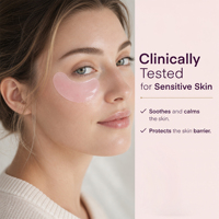 Patchs Hydrogel Anti-Poches et Anti-Cernes au Collagène Peptidique Hydratant et Raffermissant pour le Contour des Yeux Marque Blanche