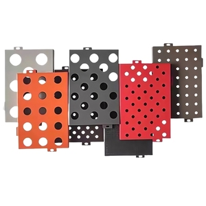 Panneaux décoratifs perforés en aluminium de la série 6000 pour murs extérieurs, <span class=keywords><strong>architecture</strong></span> industrielle de qualité, murs-rideaux, pliage et découpe - Product Image 3