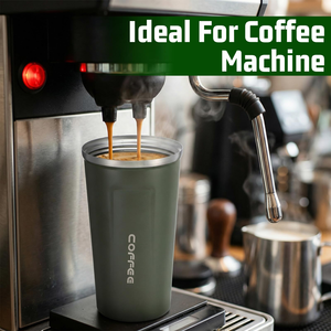 Stainless Steel Double Wall Coffee Cup Travel Thermos Coffee <b>Mug</b> - Product Image 5