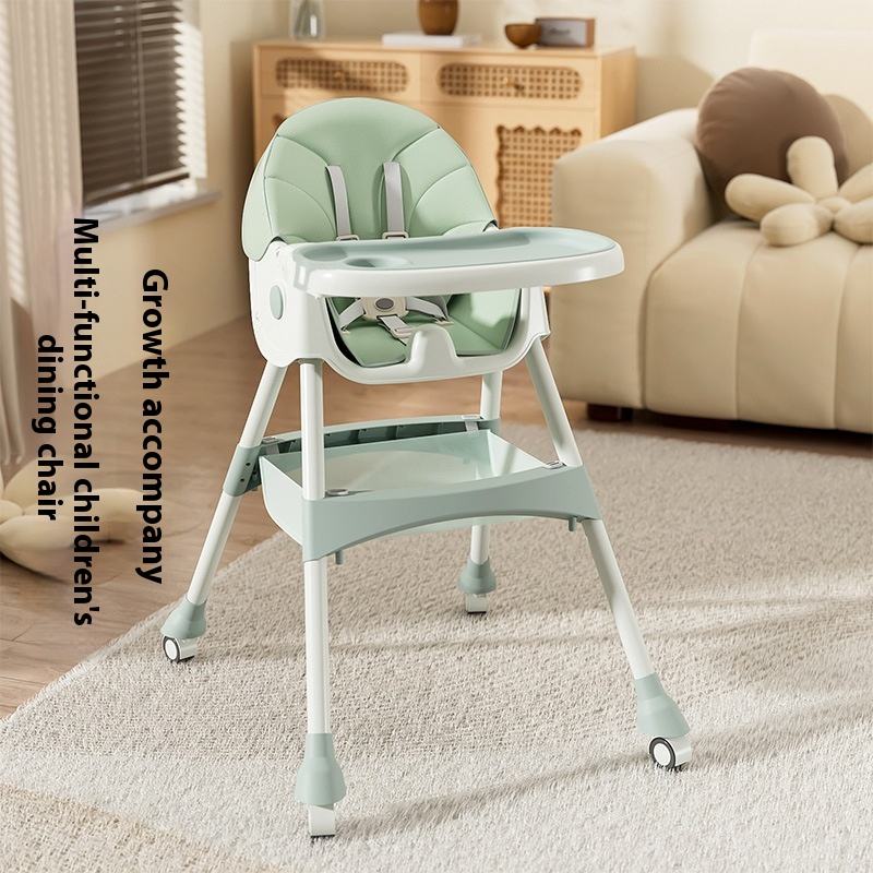 Oem Foldable Kids Chair Adjustable Baby Feeding Highchair