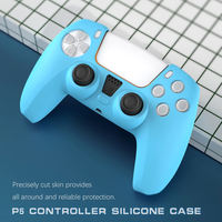 Vente chaude PS5 Silicone Poignée Anti-dérapant Housse De Protection Console De Jeu Coque Colorée