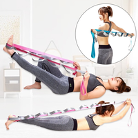 Banda Elástica de Yoga, Banda de Resistencia sin Movimiento de Resorte, Banda de Tracción, Cuerda de Estiramiento para Yoga y Danza