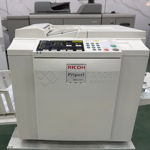 Duplicatore Digitale <span class=keywords><strong>Stampante</strong></span> a Getto d'Inchiostro ad Alta Velocità <span class=keywords><strong>Ricoh</strong></span> DX2430 DX2432 DX2433, Macchina Multifunzione a Colori Economica per Carta B4 Usata - Product Image 2