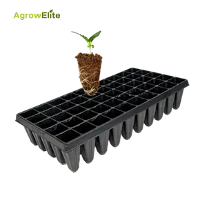 Greenhouse seedling seed germination tray 50 cells plastic seedling tray