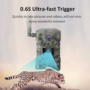 Caméra de chasse numérique 4G avec vision nocturne sans éclat 940 nm, résistance aux intempéries IP66, 14 MP - Product Image 5