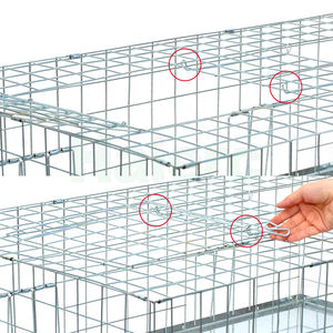 Piège à pigeons Haierc, cage à oiseaux pliable, cage à pigeons galvanisée - Product Image 6