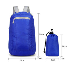 New Cross-border, Lightweight, Waterproof Folding Bag, Colorful Student Schoolbag, Outdoor <b>Large</b>-capacity Sports <b>Backpack</b> - Product Image 2