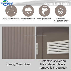 Large Outdoor <strong>Storage</strong> Shed, Sheds &amp; Outdoor <strong>Storage</strong> for Backyard Patio Lawn, <strong>Tall</strong> Metal <strong>Garden</strong> Sheds for Bike - Product Image 3