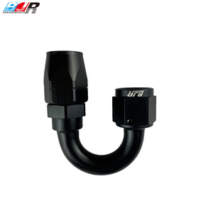 Producto de carrera de rendimiento BJR, cortador de aleación de 180 grados AN4 AN6 AN8 AN10 AN12 AN16 AN20, extremos de manguera giratoria y accesorios para piezas de motor - Product Image 6