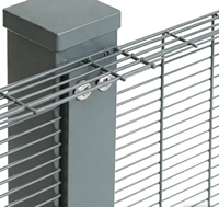 Clôture de sécurité anti-escalade haute sécurité Kai Huang, filet de clôture de périmètre sécurisé en acier au carbone galvanisé professionnel, personnalisable Kai