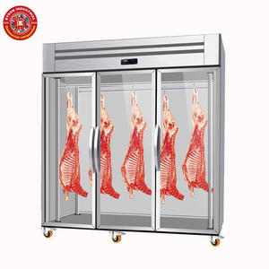 Cocina de cordero de carne de cerdo a gran escala, armario congelador de refrigeración de carne fresca para carnicería - Product Image 1