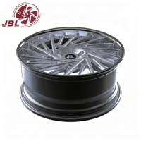 Nuevas llantas de aleación de aluminio JBL de 18-26 pulgadas, de dos piezas, con labio remachado multirradio de 20mm/25mm, PCD 5x112/114.3/120 para Camaro Challenger