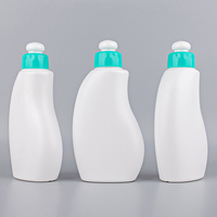 Bouteille plastique vide à personnaliser, emballage de liquide HDPE, taille 41x81mm, 250ml, 10 pièces