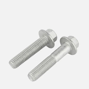 Boulon à bride en acier inoxydable DIN6921 métrique M5 M6 M8 M10 M12 <span class=keywords><strong>M13</strong></span> 1/4 20x1/2 "boulons et écrous à tête hexagonale à bride - Product Image 4