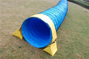 Túnel de entrenamiento de agilidad para perros al aire libre de alta calidad, bolsa de sillín, 1 pieza, bolsas de túnel ajustables para perros, bolsa de arena para túnel de 24" - Product Image 6