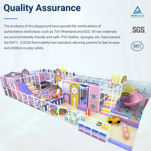 Équipement de jeu pour enfants personnalisé pour les magasins de quartier, grand équipement de terrain de jeu intérieur pour enfants avec piscine à balles et toboggan - Product Image 5