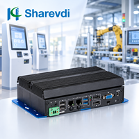 Mini PC industriel avec processeur Core I3 I5 I7 11e génération 1125G4 2255G7 1195G7, tension large bande 12-24V, 2xLAN RS232/485, triple affichage 7*24