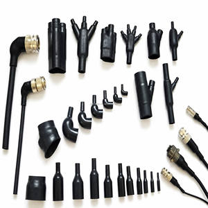 Manchon thermorétractable équivalent Raychem <span class=keywords><strong>202K132</strong></span> en élastomère modifié -<span class=keywords><strong>25</strong></span>, formes moulées droites pour faisceaux de câbles - Product Image 1