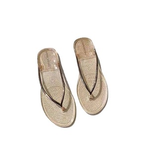Custom logo Design <strong>Jelly</strong> Flipflops Upper Beach Slippers Indoor Outdoor Women Ladies Flipflop Home Slides Slipper <strong>Flip</strong> <strong>Flop</strong> - Product Image 1