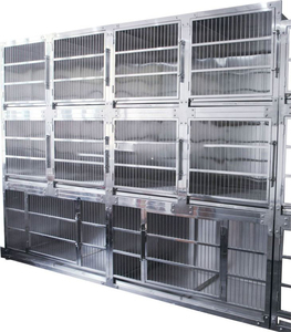 Jaulas para Animales de Hospital YSKA-508 a Precio de Fábrica, Jaulas Profesionales para Clínicas Veterinarias, Jaulas y Casas para Mascotas de Acero Inoxidable - Product Image 3